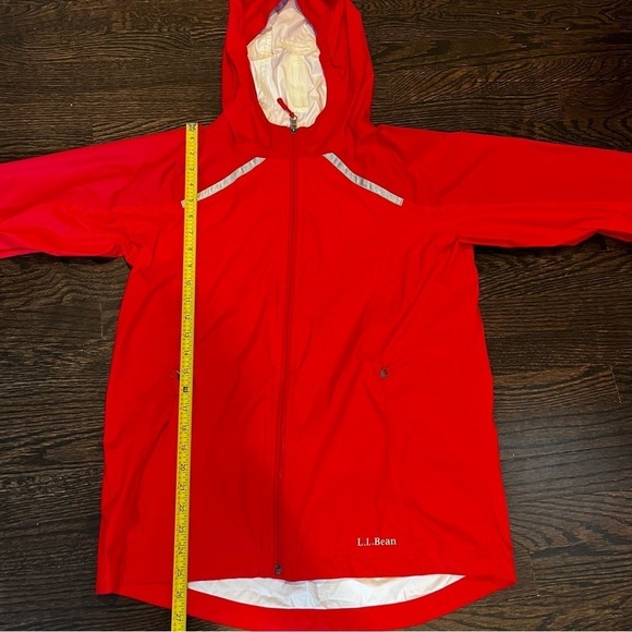 Women’s | L.L. Bean Red Windbreaker Ripstop Jacket | XL 18 - Picture 7 of 7